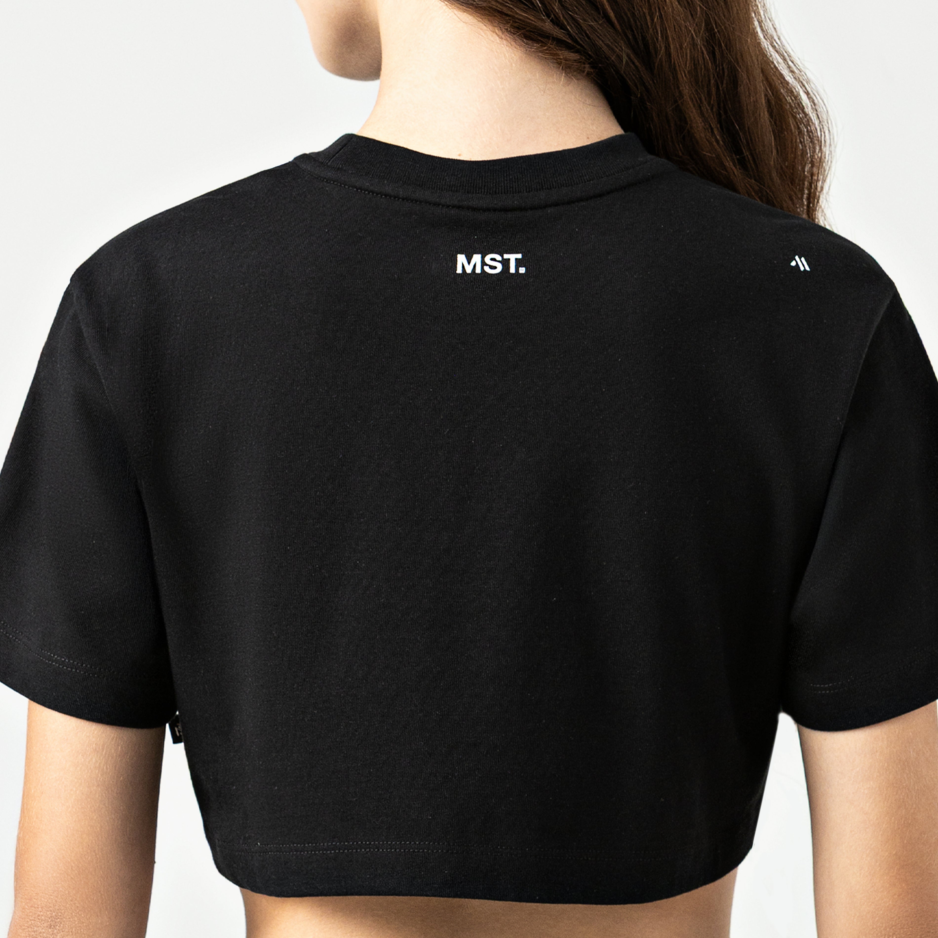 NASHI CROP TOP WOMEN BLACK
