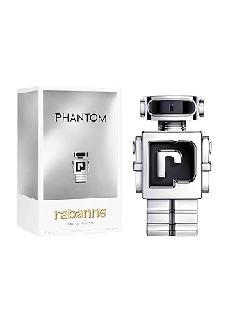 Phantom by Paco Rabanne - Eau de Toilette en espray para hombre, 3.4 oz