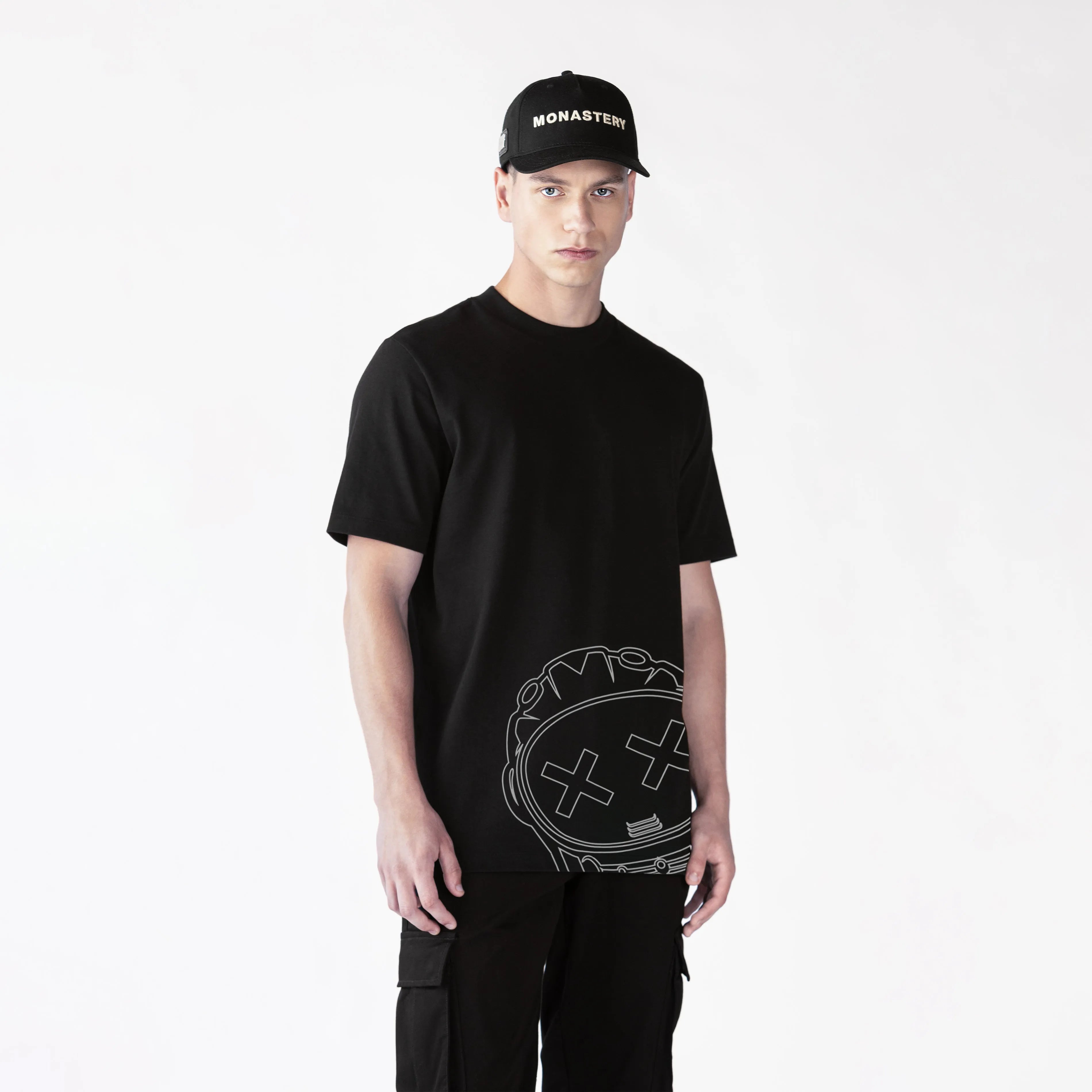 ALFIO T-SHIRT MEN BLACK