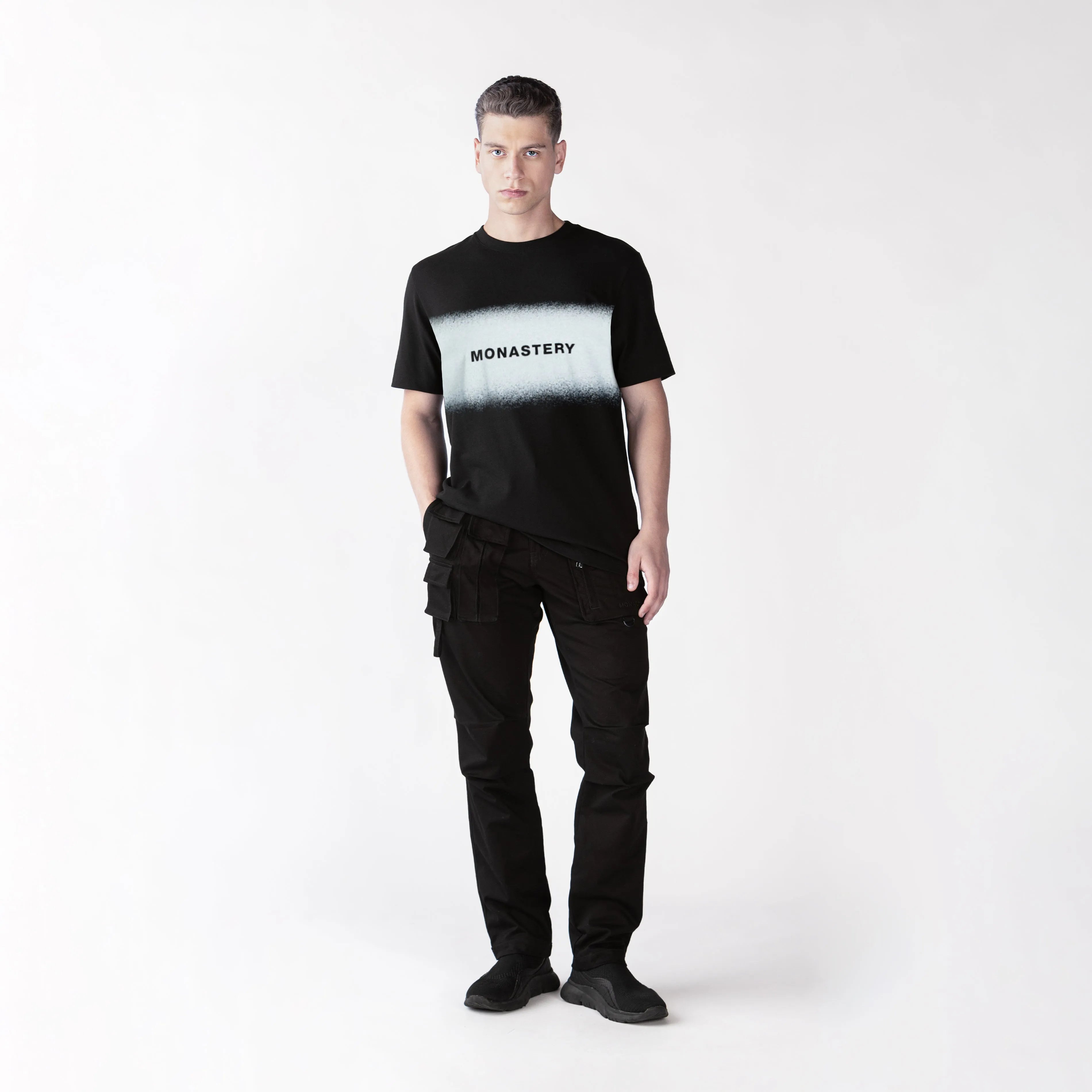 EZRA T-SHIRT MEN BLACK