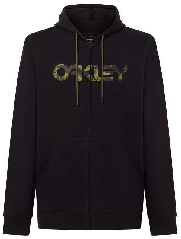 TEDDY FULL ZIP HODDIE / BLACK/TIGER MNT CAMO