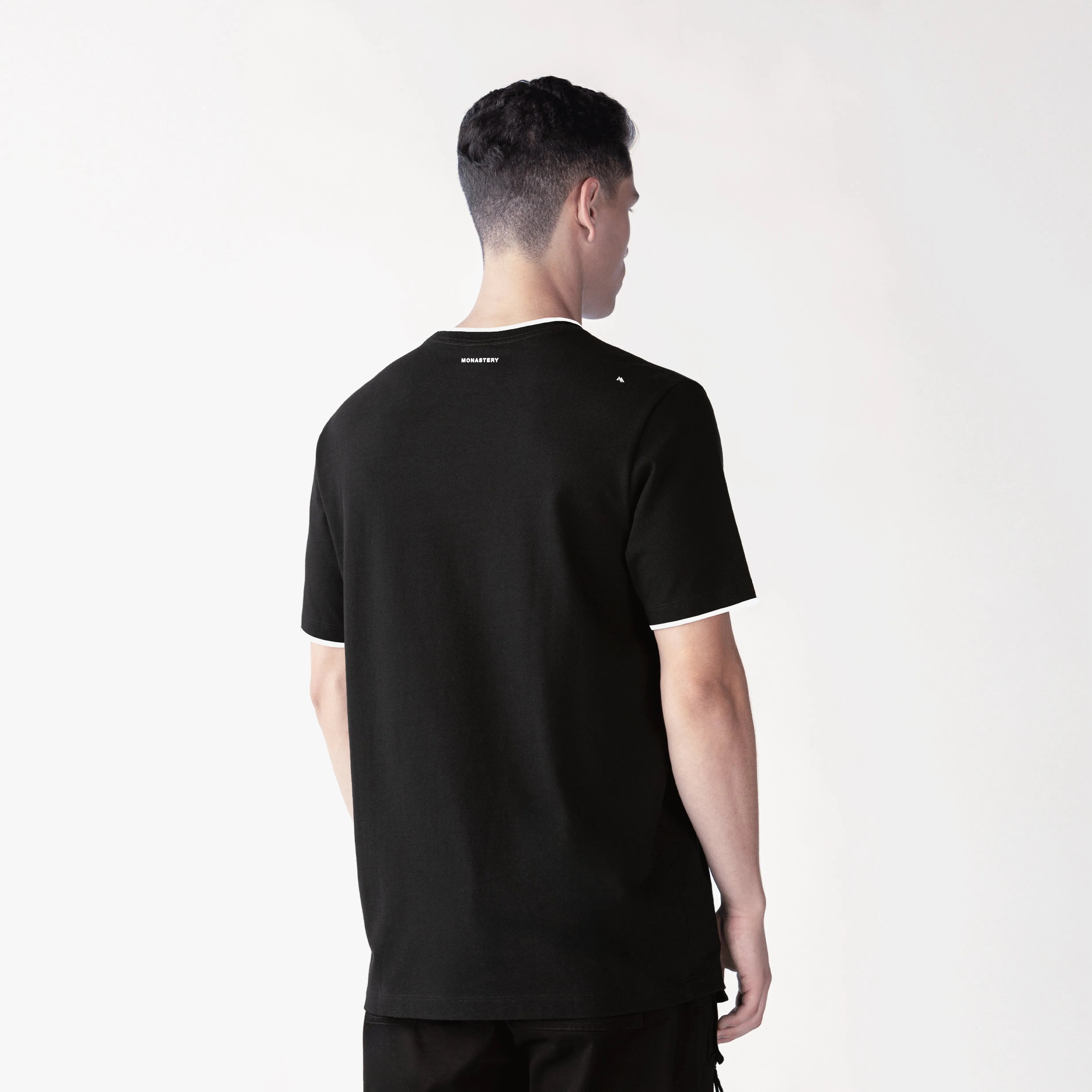 JYRON T-SHIRT MEN BLACK
