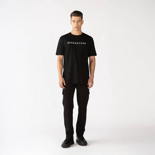 MARBRER T-SHIRT MEN BLACK · otra vista