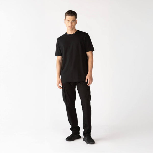 SAINTCLARE T-SHIRT MEN BLACK · otra vista