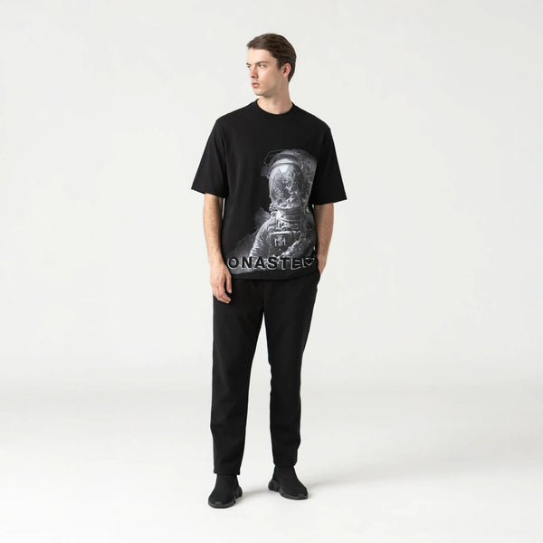 VENTURE T-SHIRT OVERSIZED MEN BLACK · otra vista