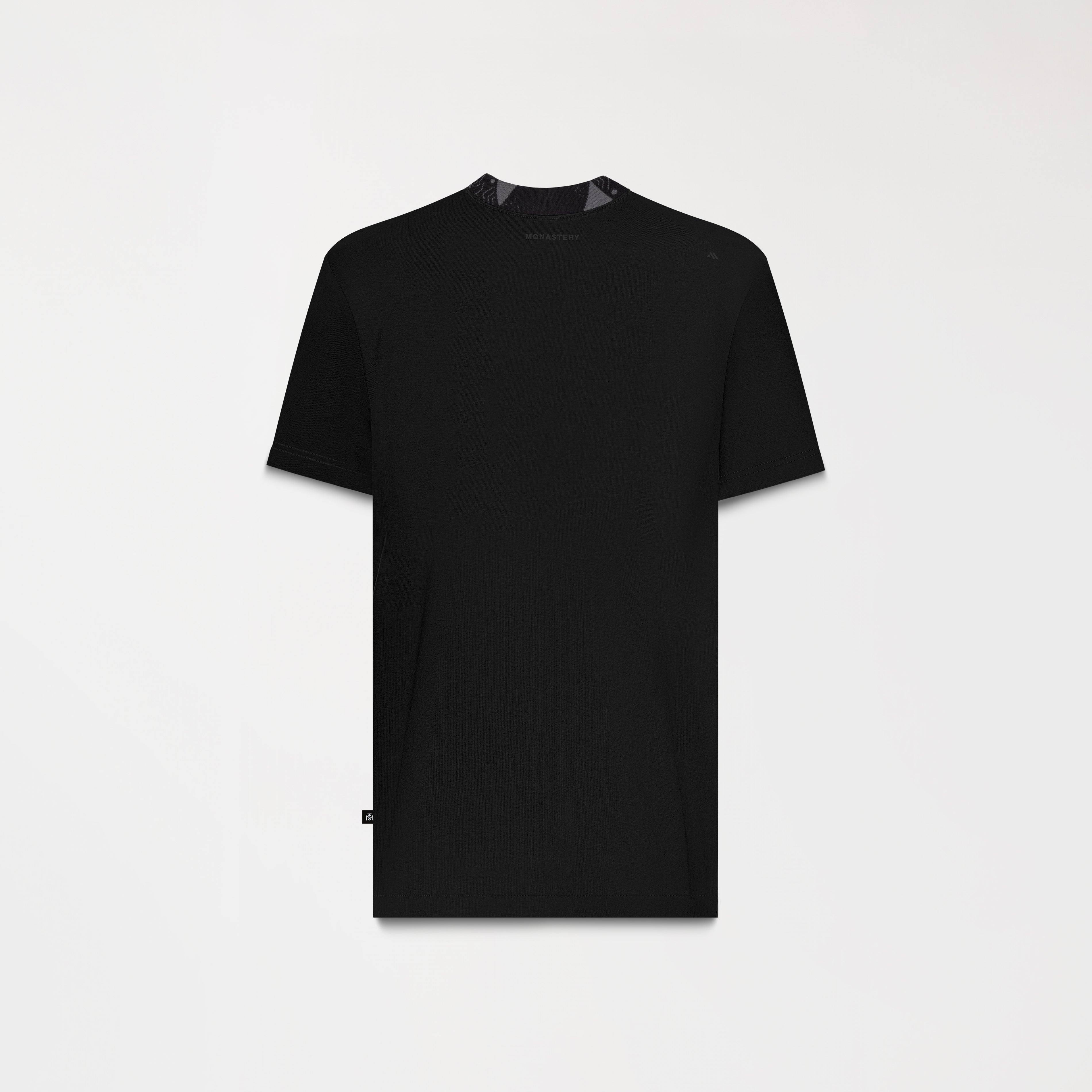 SAINTCLARE T-SHIRT MEN BLACK