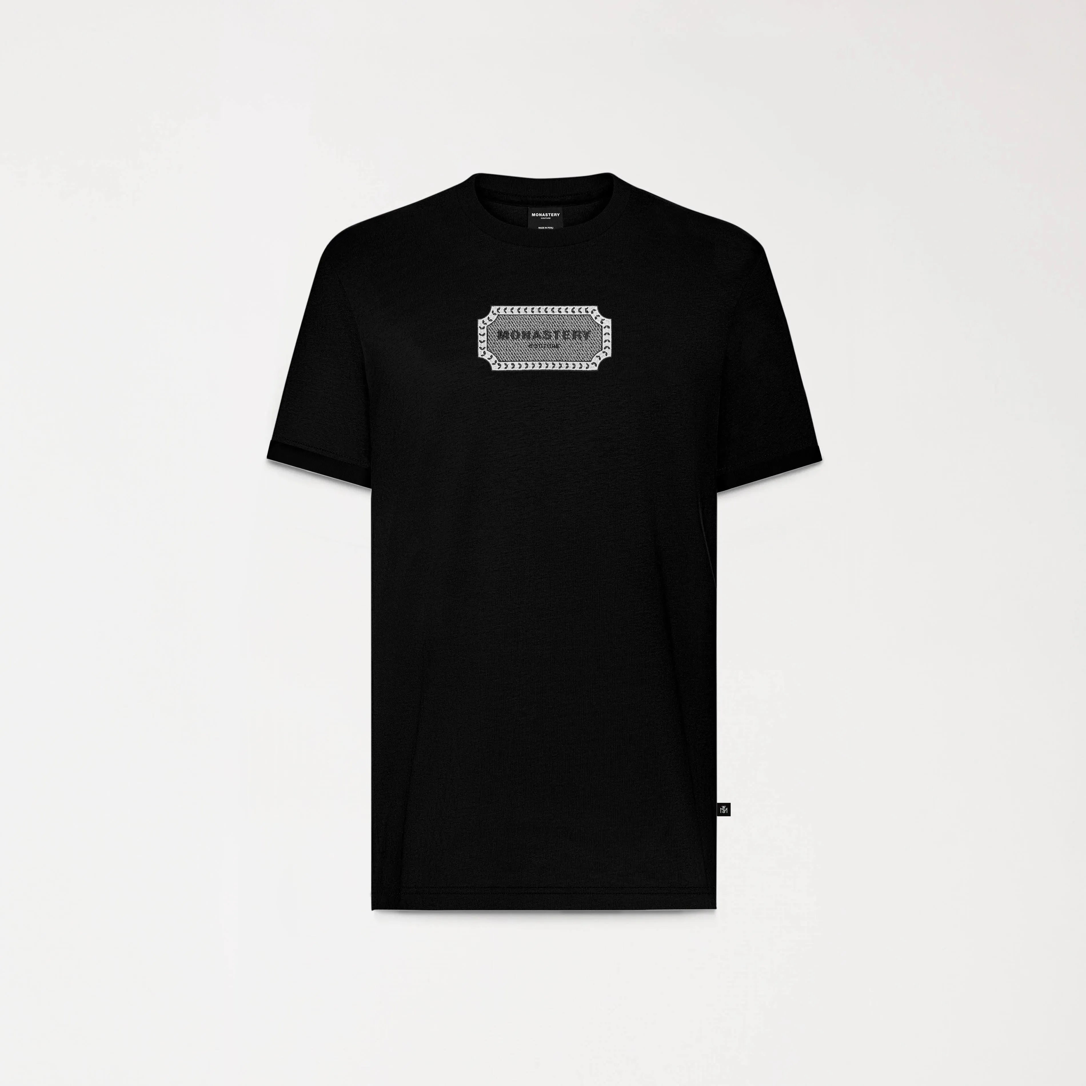 WALLER T-SHIRT MEN BLACK - Monastery