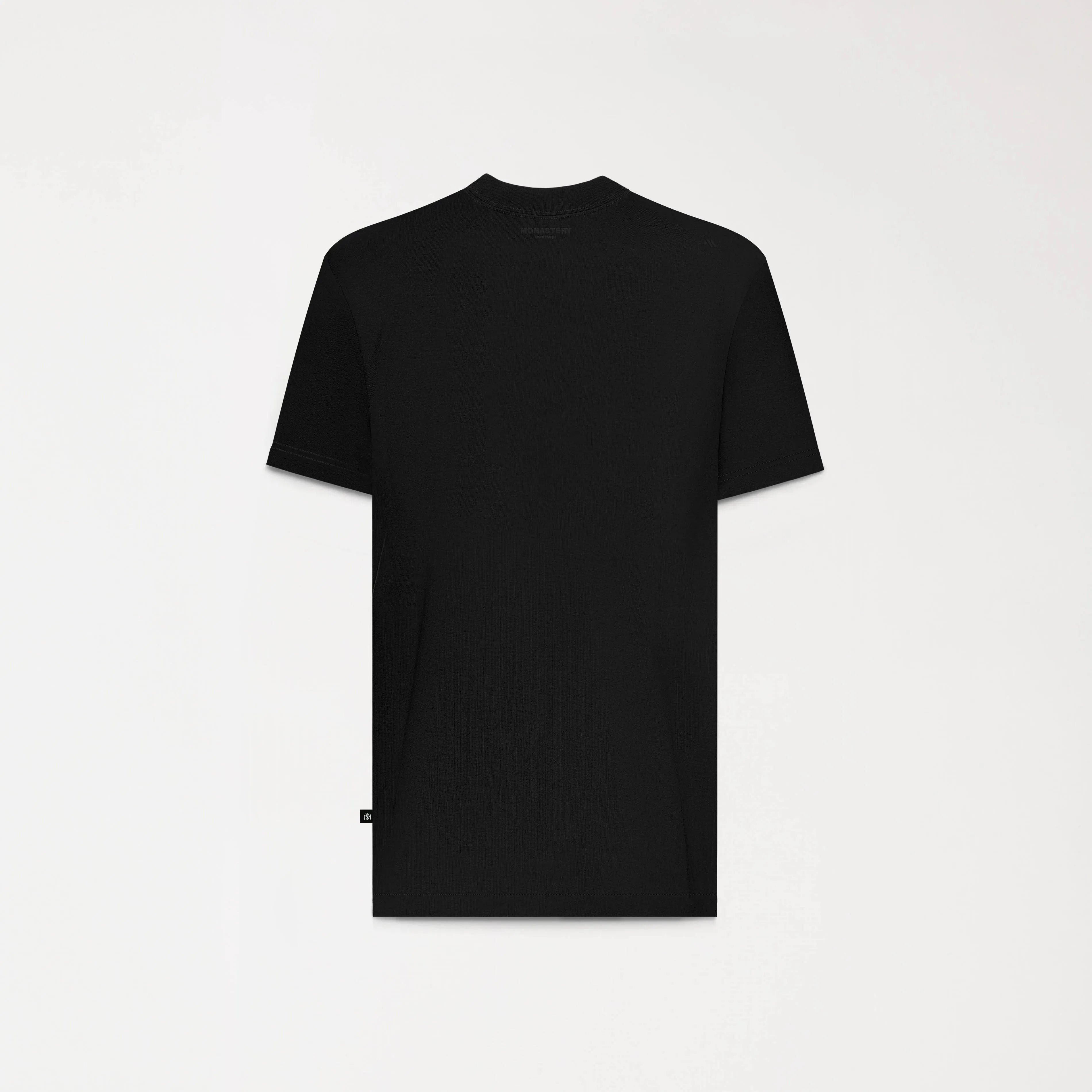 WALLER T-SHIRT MEN BLACK - Monastery