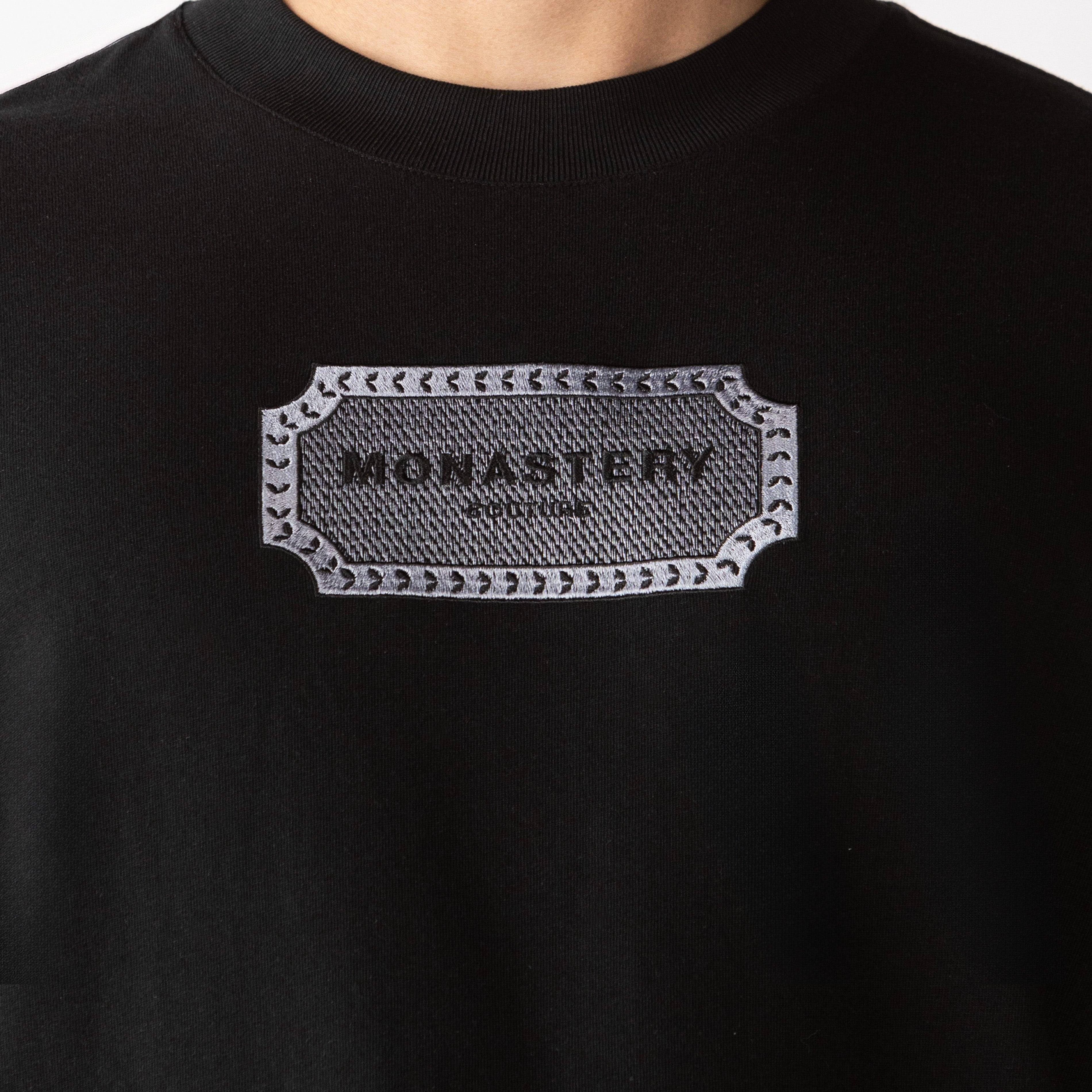 WALLER T-SHIRT MEN BLACK - Monastery