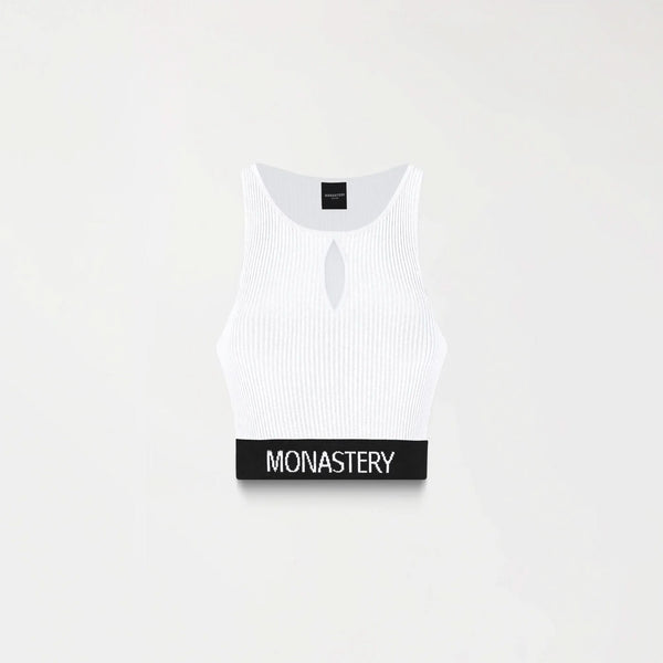 CLAIRE KNITTED TOP WOMEN WHITE