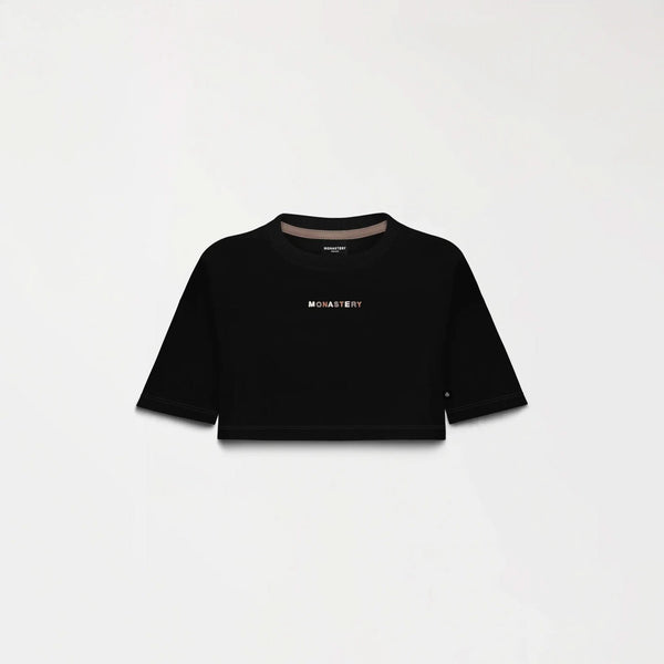 MED CROP TOP WOMEN BLACK