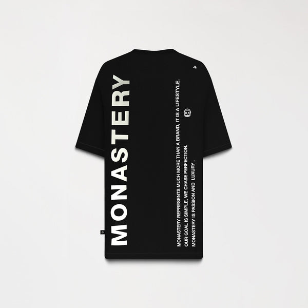 NAPBRAND T-SHIRT OVERSIZED MEN BLACK