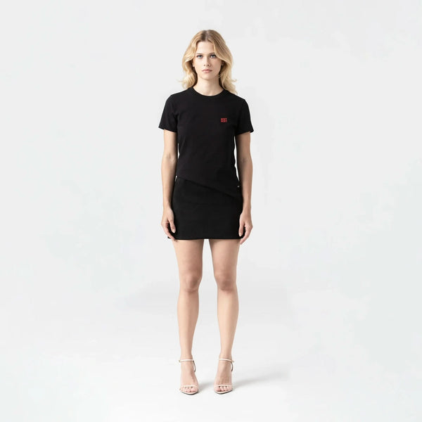 TEGWEN T-SHIRT WOMEN BLACK · otra vista