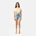NASHI CROP TOP WOMEN IRISH CREAM