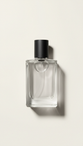 Fragancia unisex botella minimalista