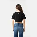 NASHI CROP TOP WOMEN BLACK
