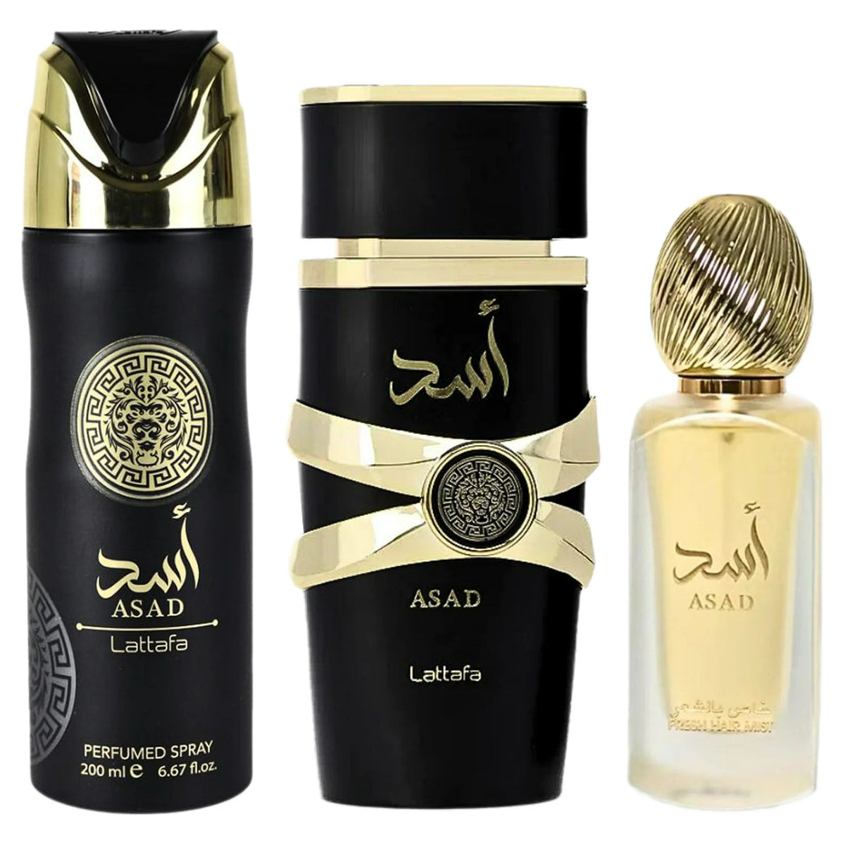LATTAFA ASAD SET 3 PCS