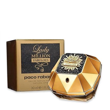 Paco Rabanne Lady Million Fabulous para mujer - Espray EDP de 2.7 oz