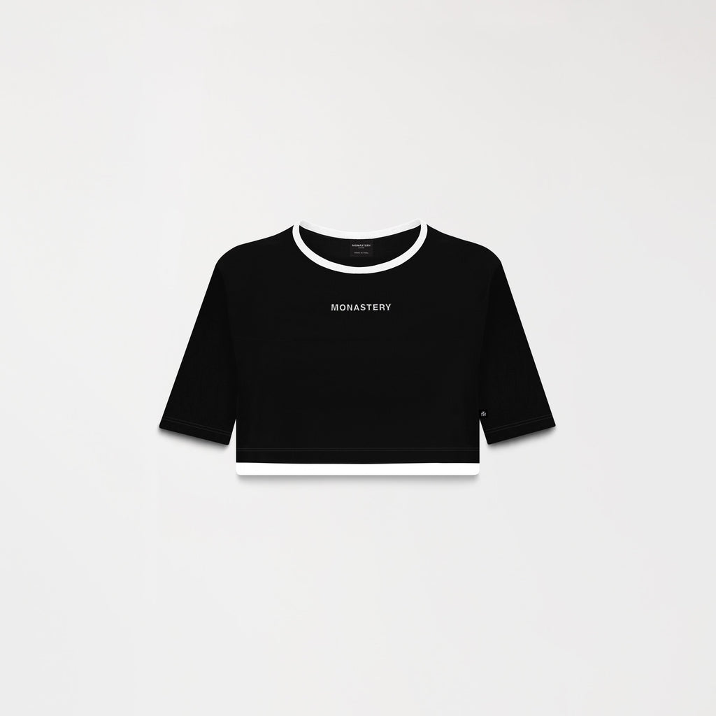 AITANA CROP TOP WOMEN BLACK