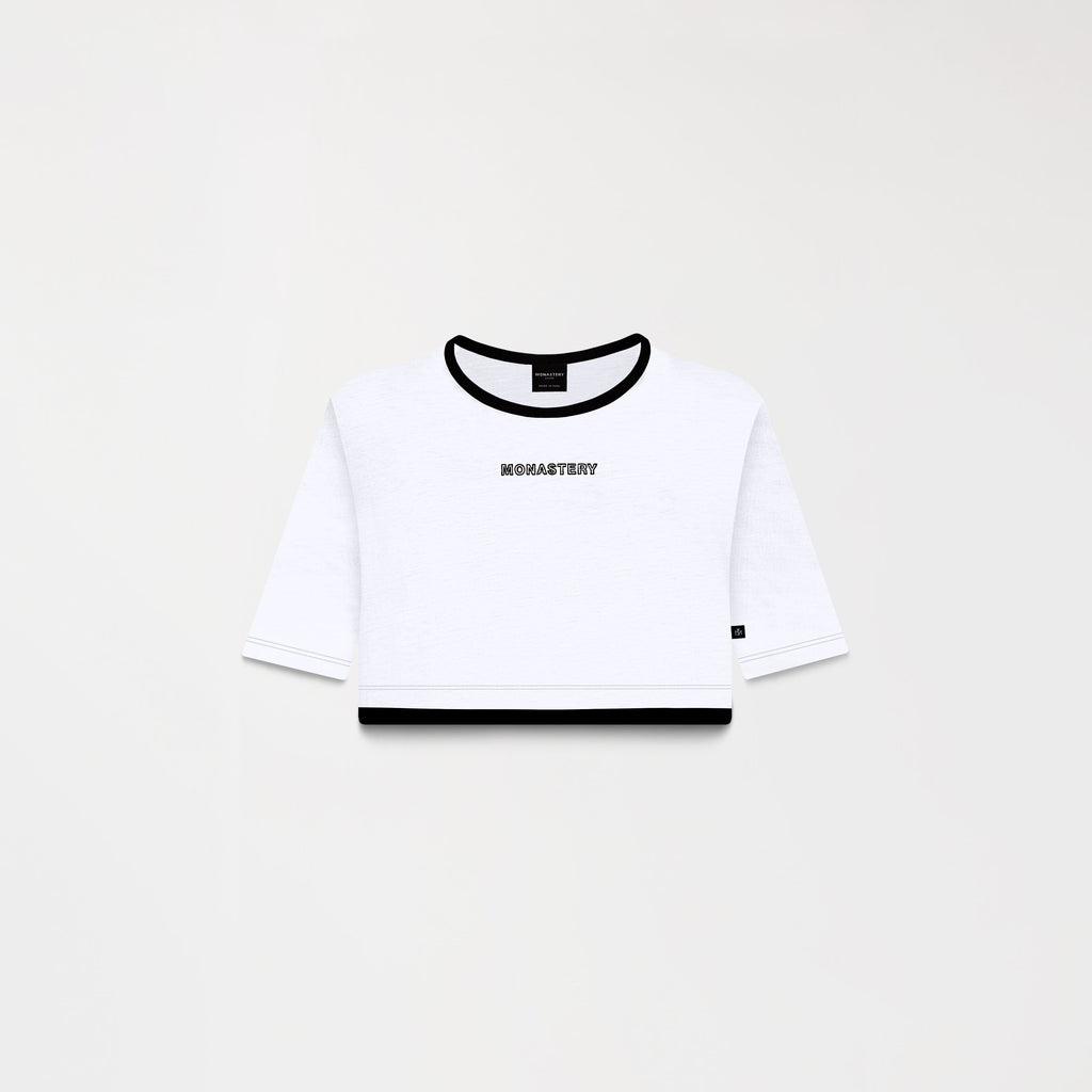AITANA CROP TOP WOMEN WHITE