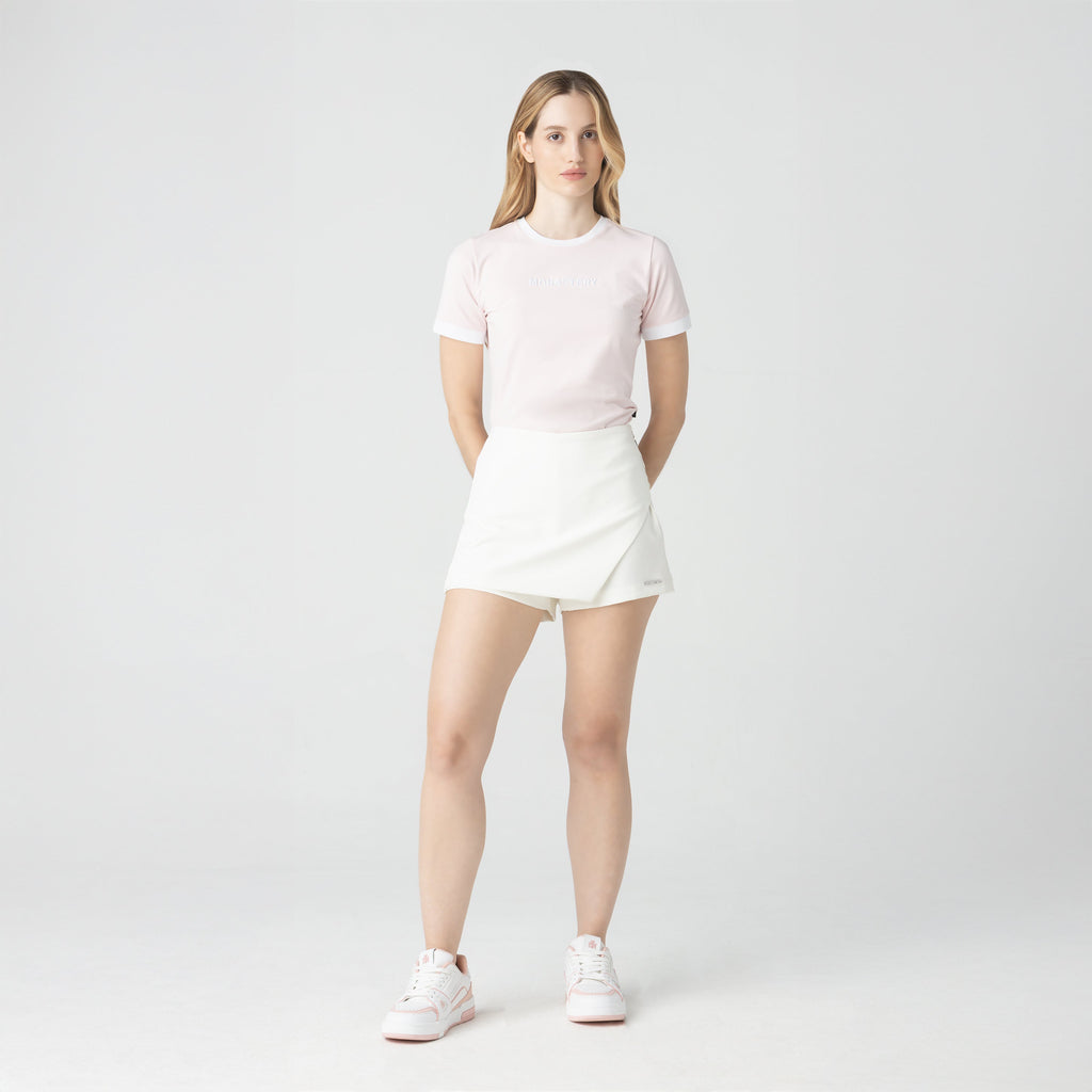 AKSUM T-SHIRT WOMEN PALE LILAC