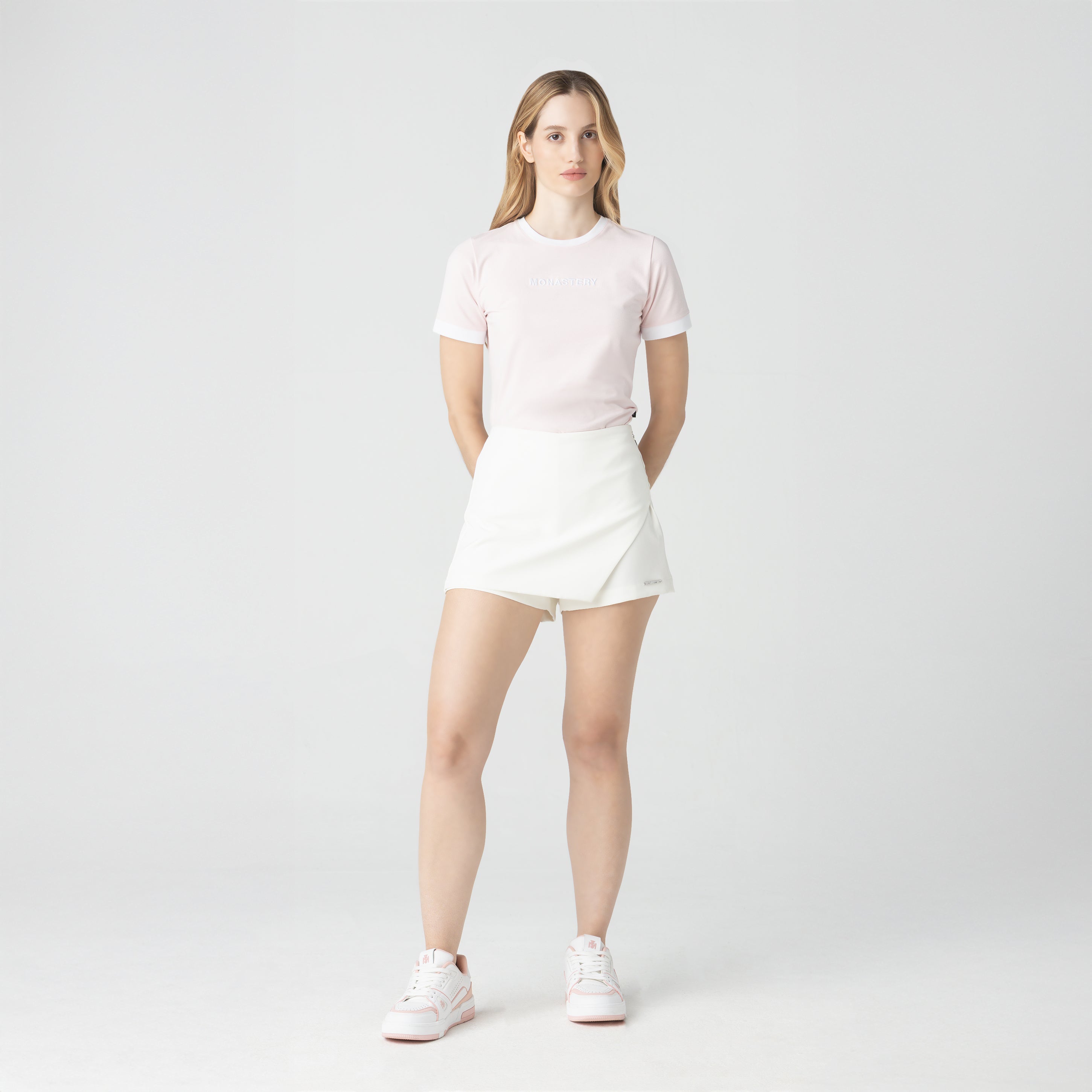 AKSUM T-SHIRT WOMEN PALE LILAC