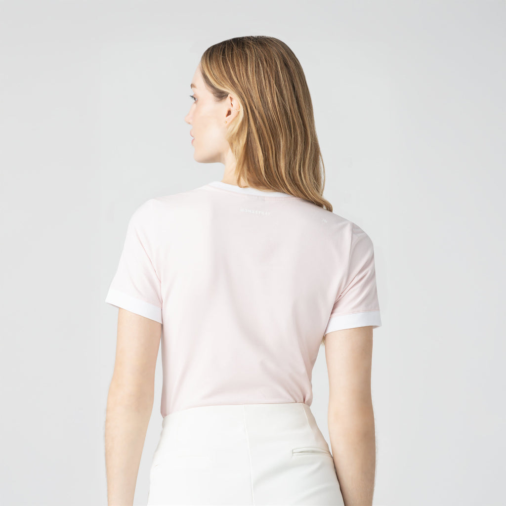AKSUM T-SHIRT WOMEN PALE LILAC