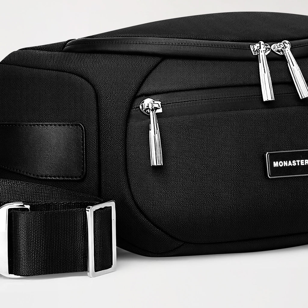 ALBAQ FANNY PACK UNISEX BLACK