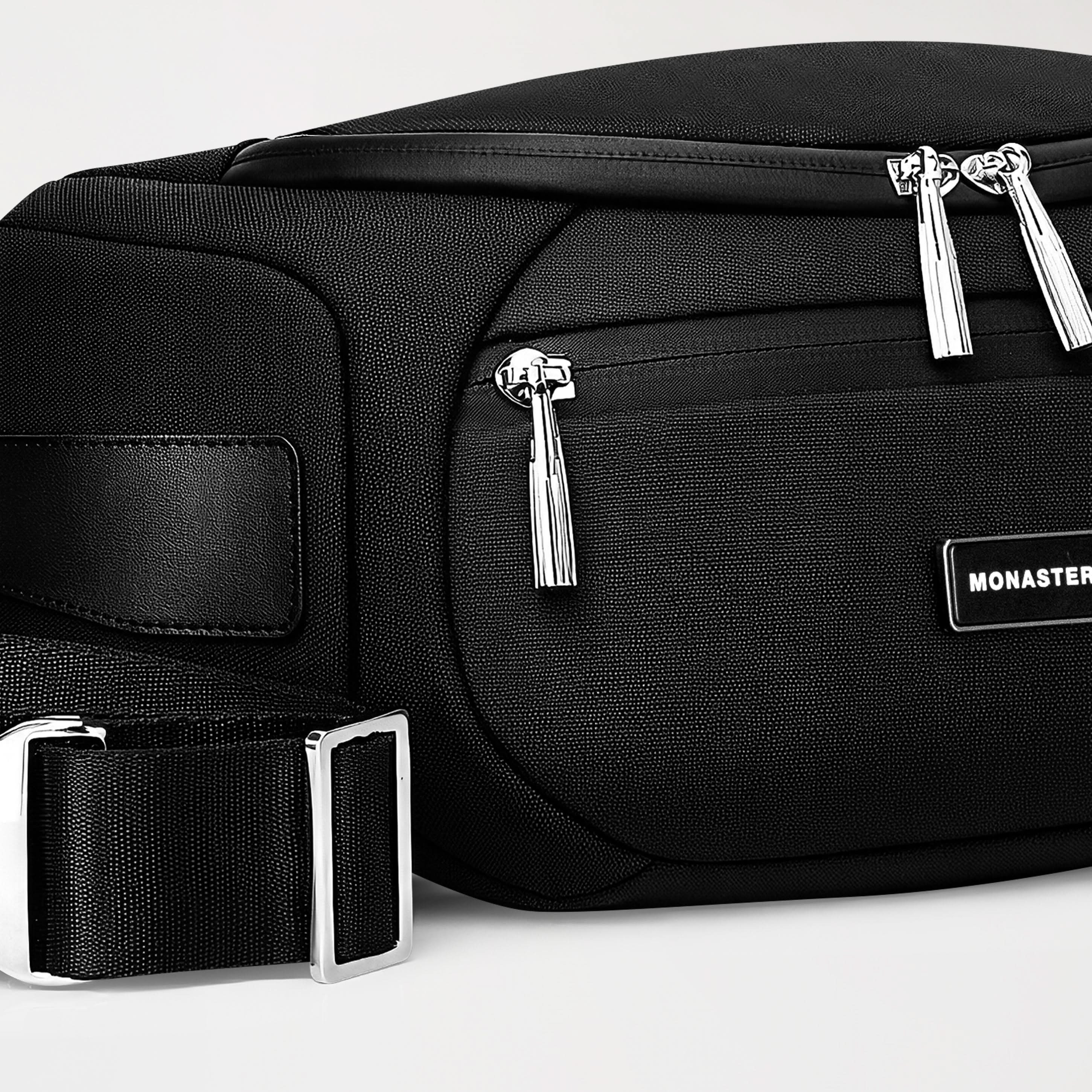 ALBAQ FANNY PACK UNISEX BLACK