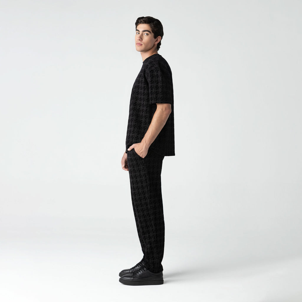 ALTAN T-SHIRT OVERSIZED MEN BLACK