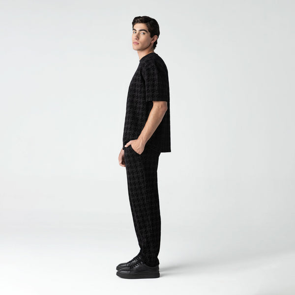 ALTAN T-SHIRT OVERSIZED MEN BLACK · otra vista