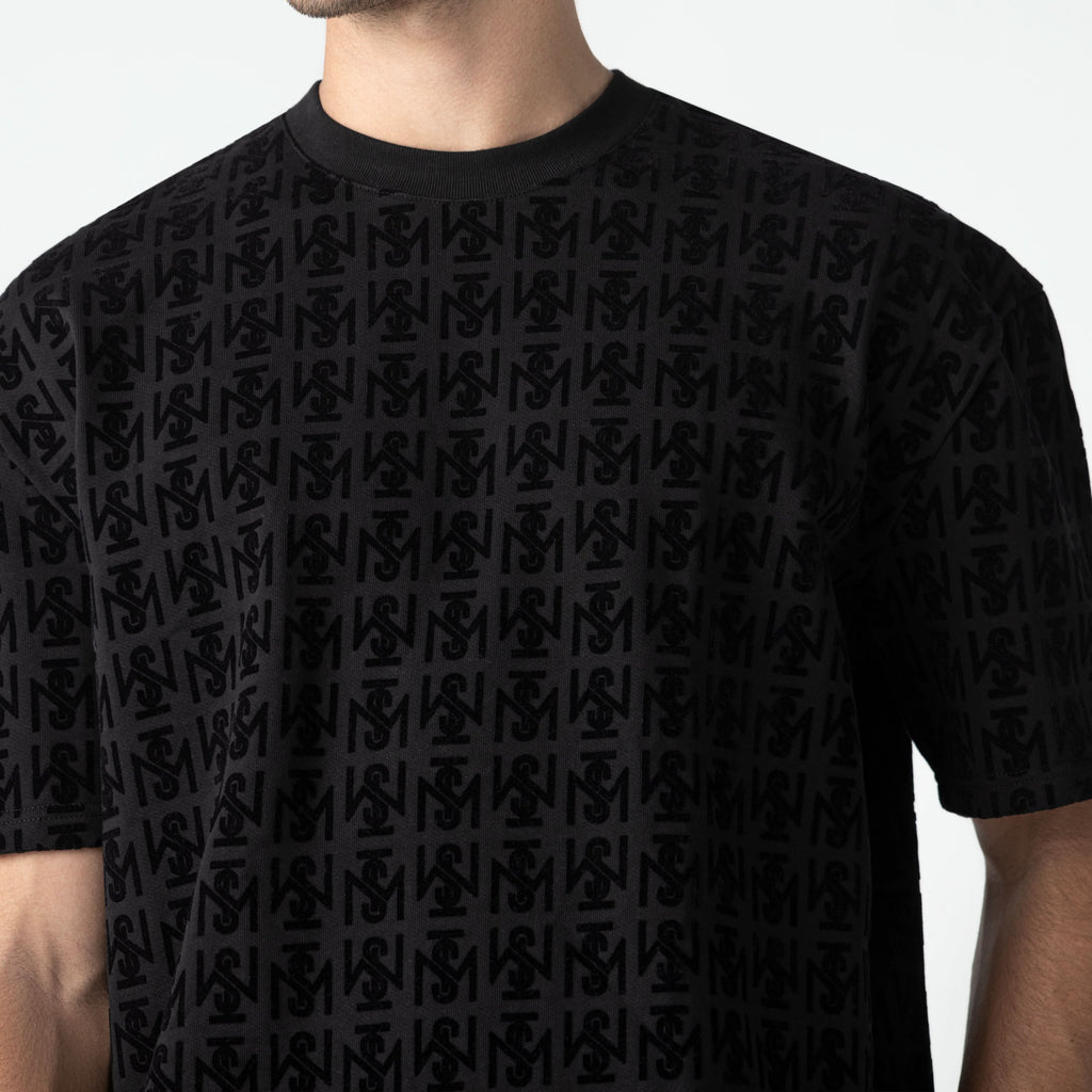 ALTAN T-SHIRT OVERSIZED MEN BLACK