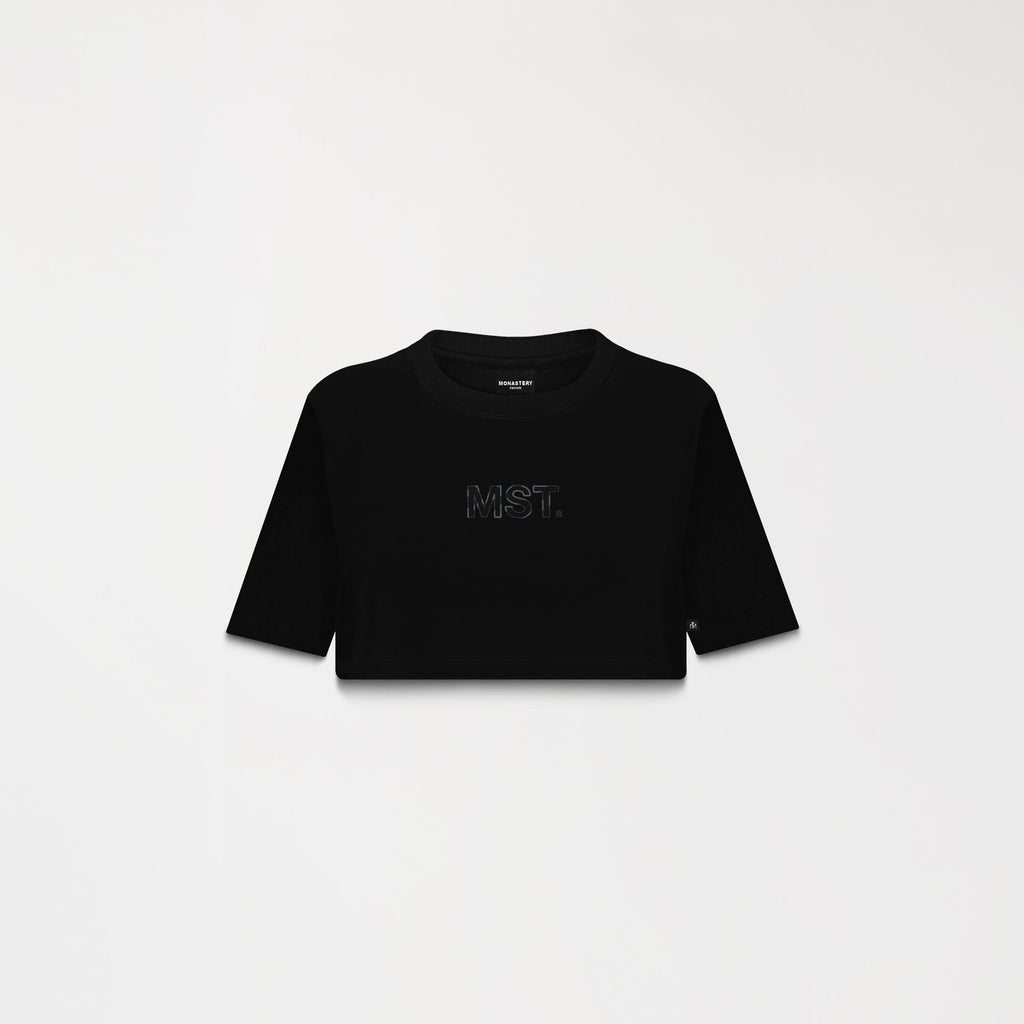 AMAL CROP TOP WOMEN BLACK
