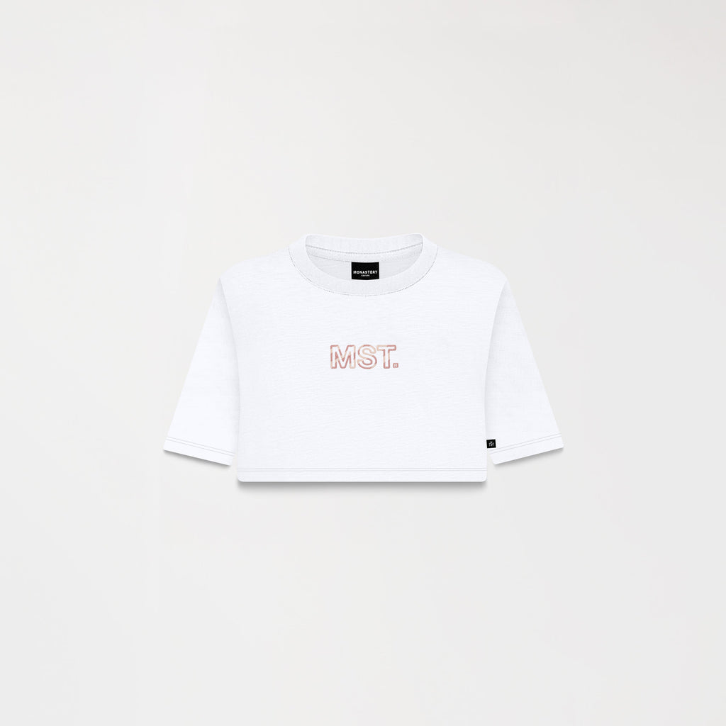 AMAL CROP TOP WOMEN WHITE