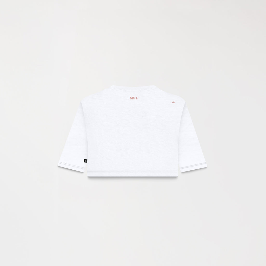 AMAL CROP TOP WOMEN WHITE