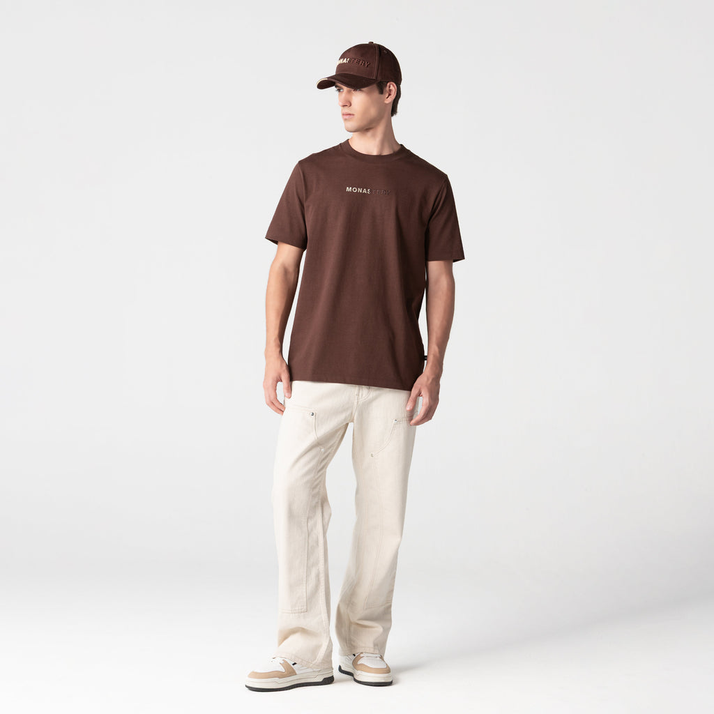 ANKKER T-SHIRT MEN BROWN