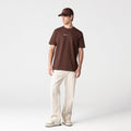 ANKKER T-SHIRT MEN BROWN