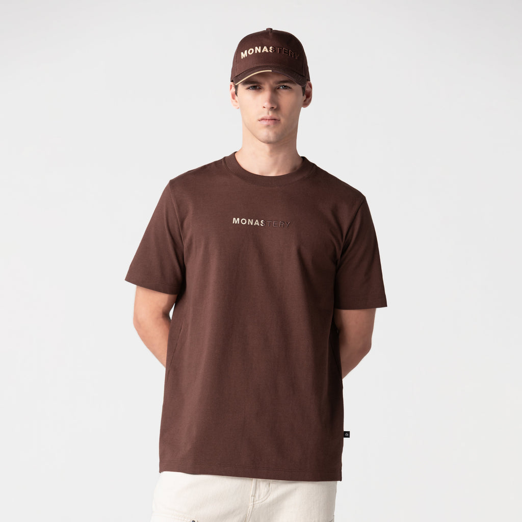 ANKKER T-SHIRT MEN BROWN