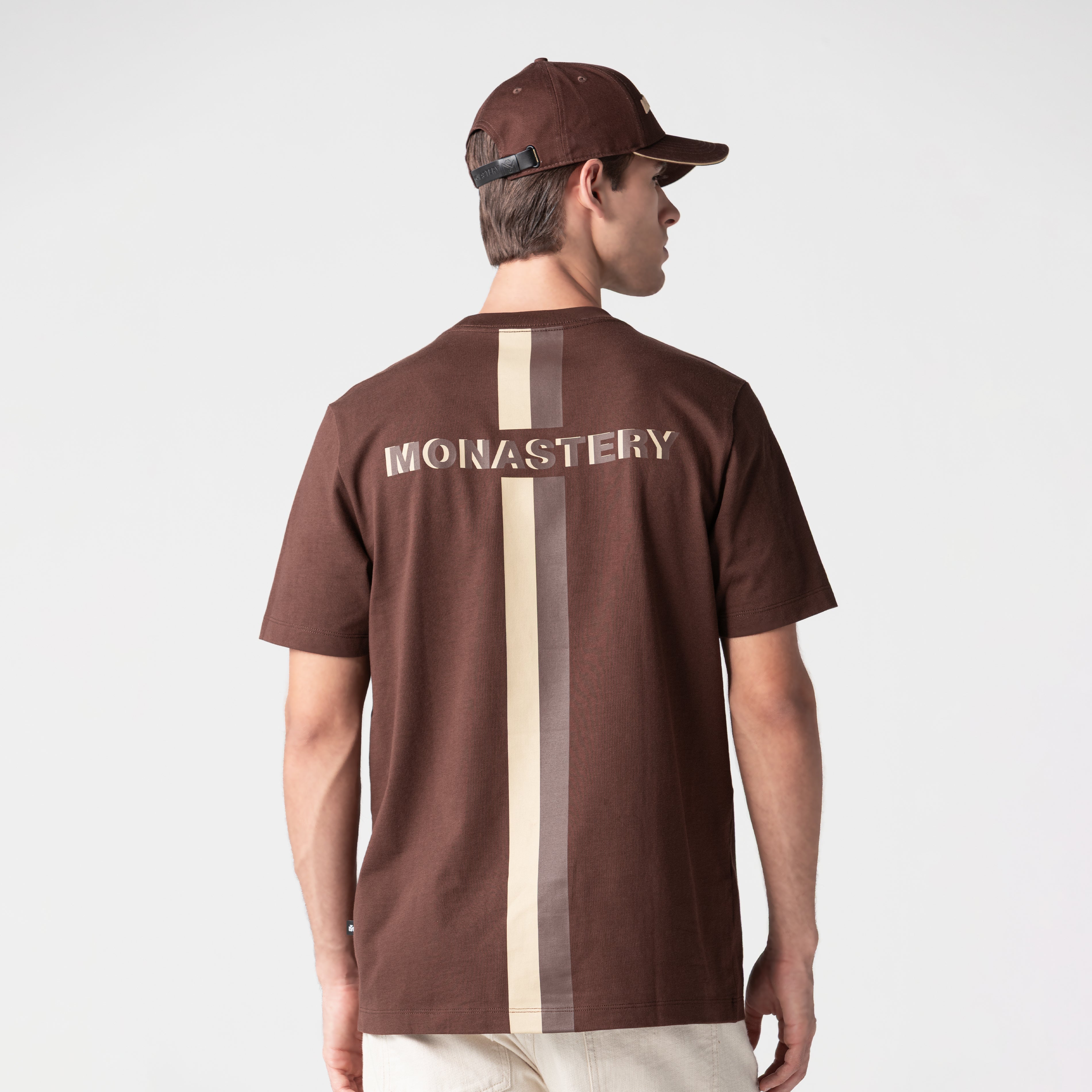 ANKKER T-SHIRT MEN BROWN