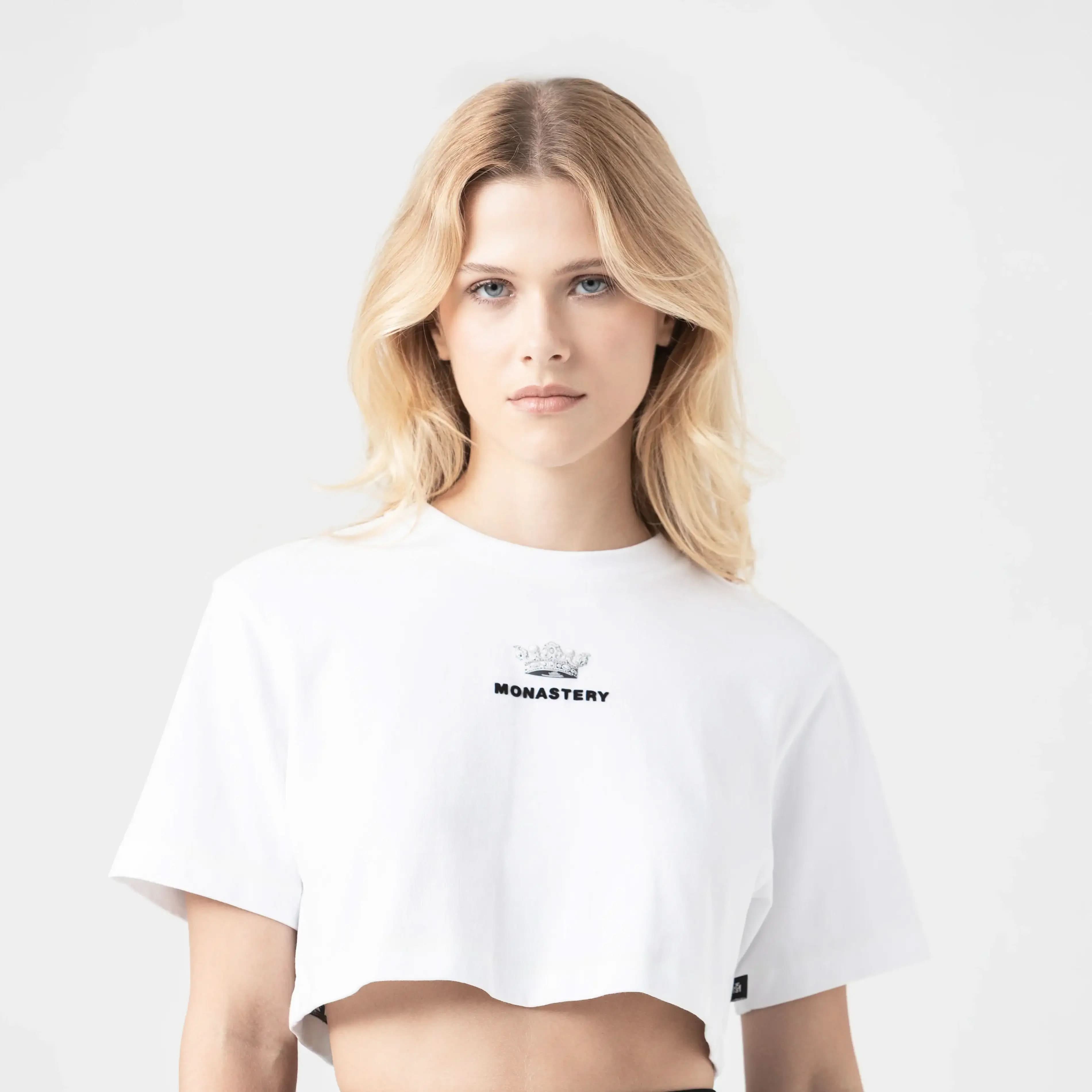 APHRA CROP TOP WOMEN LUCENT WHITE L/G