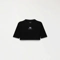 APHRA CROP TOP WOMEN BLACK METEORITE L/G
