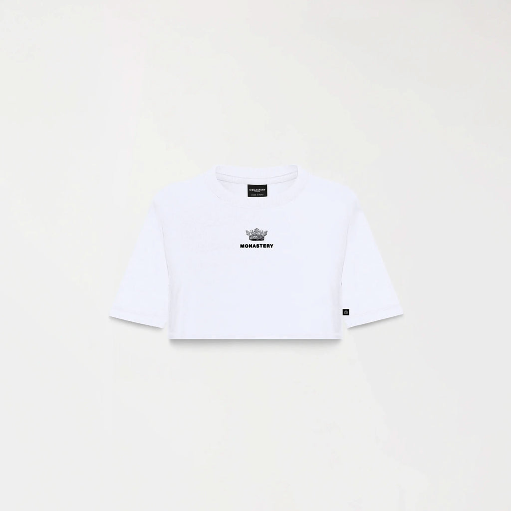 APHRA CROP TOP WOMEN LUCENT WHITE L/G