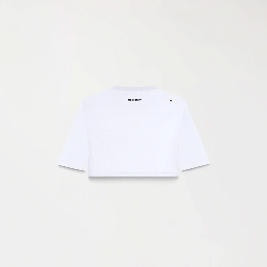 APHRA CROP TOP WOMEN LUCENT WHITE L/G