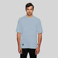 AQUILES BABY BLUE T-SHIRT OVERSIZED