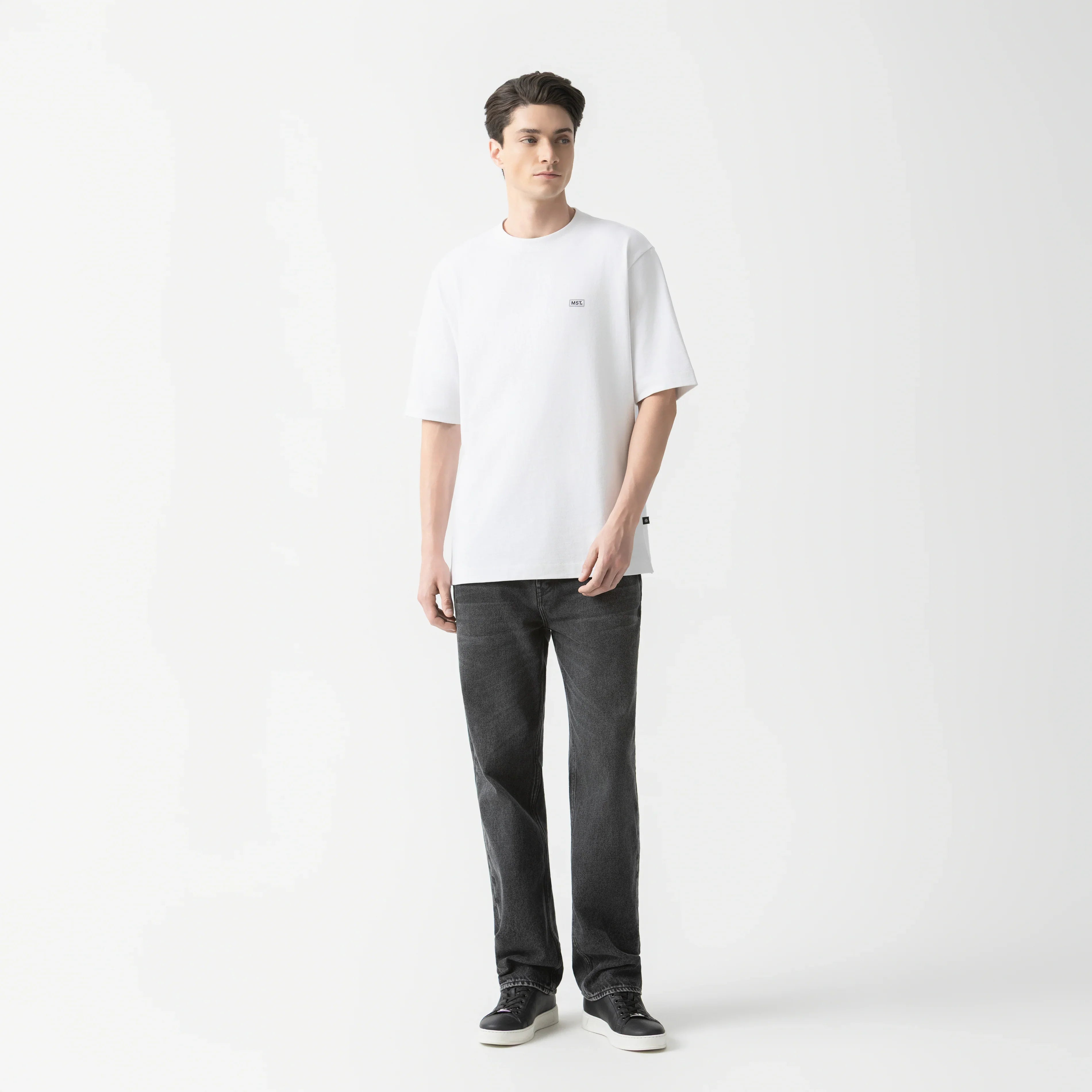 ASEM T-SHIRT OVERSIZED MEN WHITE