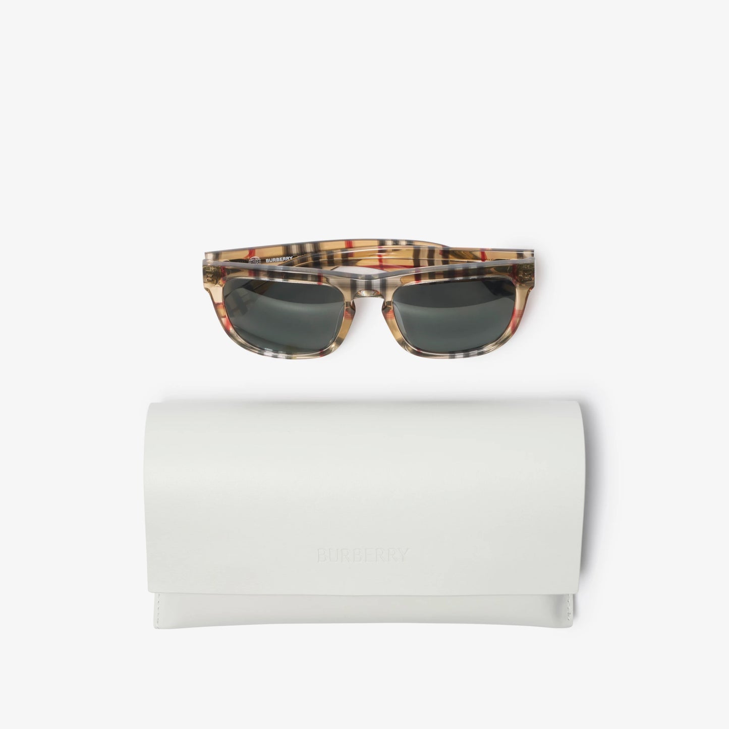 Check Square Sunglasses