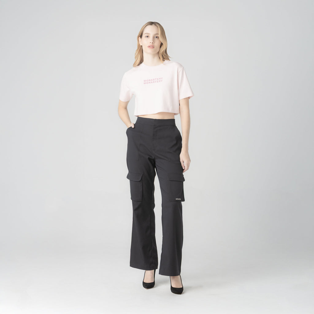 BAOSHE CROP TOP WOMEN PALE LILAC