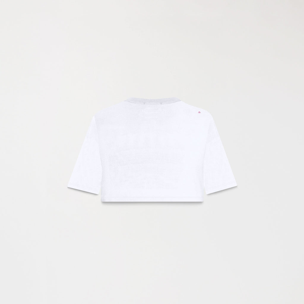 BAOSHE CROP TOP WOMEN WHITE