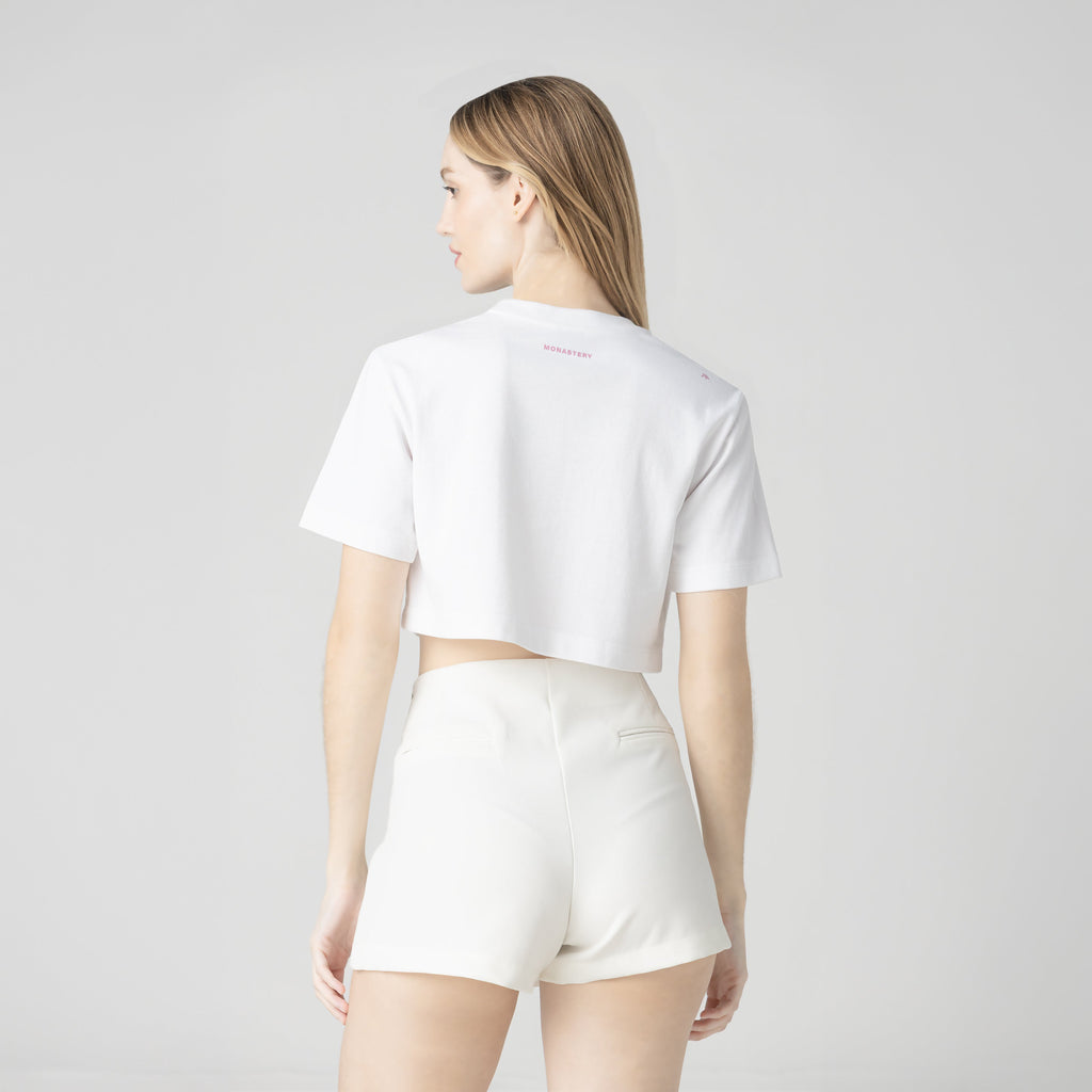 BAOSHE CROP TOP WOMEN WHITE