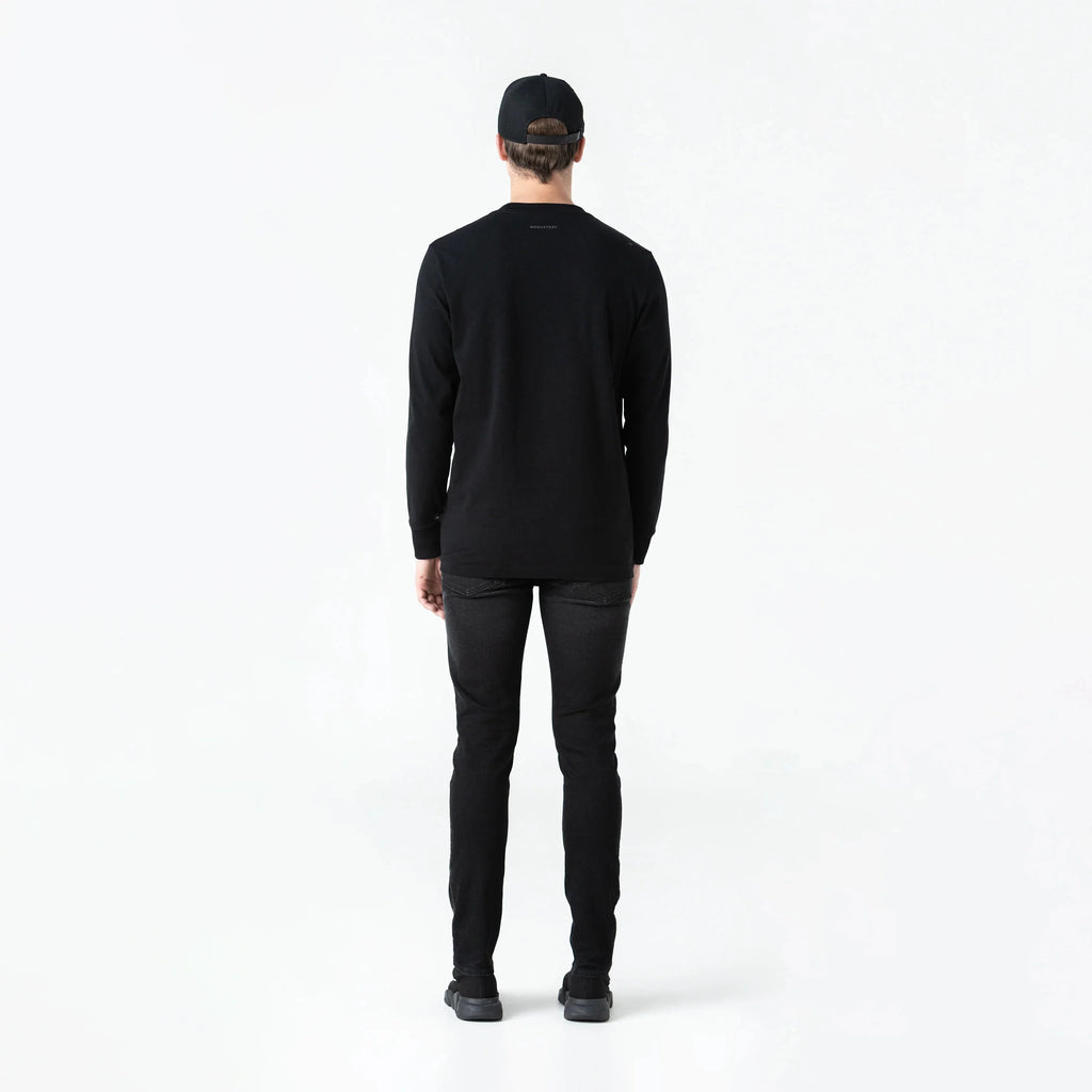BEGARION LONG SLEEVE MEN BLACK
